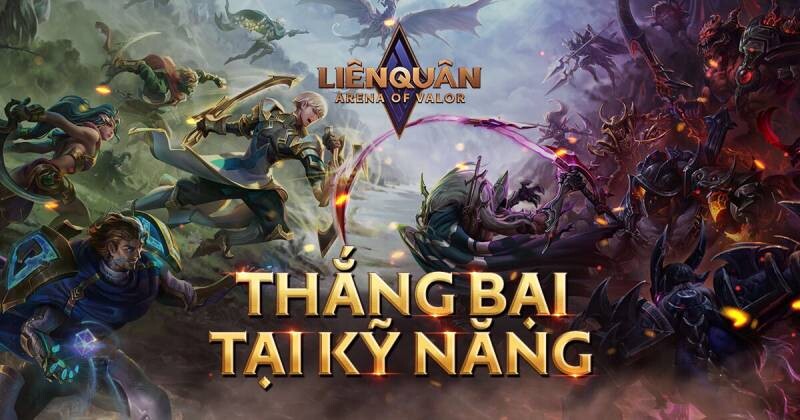 Trò chơi game Esport Liên Quân Mobile