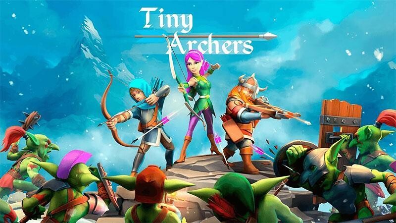 Tiny Archers là game bắn cung trải nghiệm cảm giác trong rừng sâu